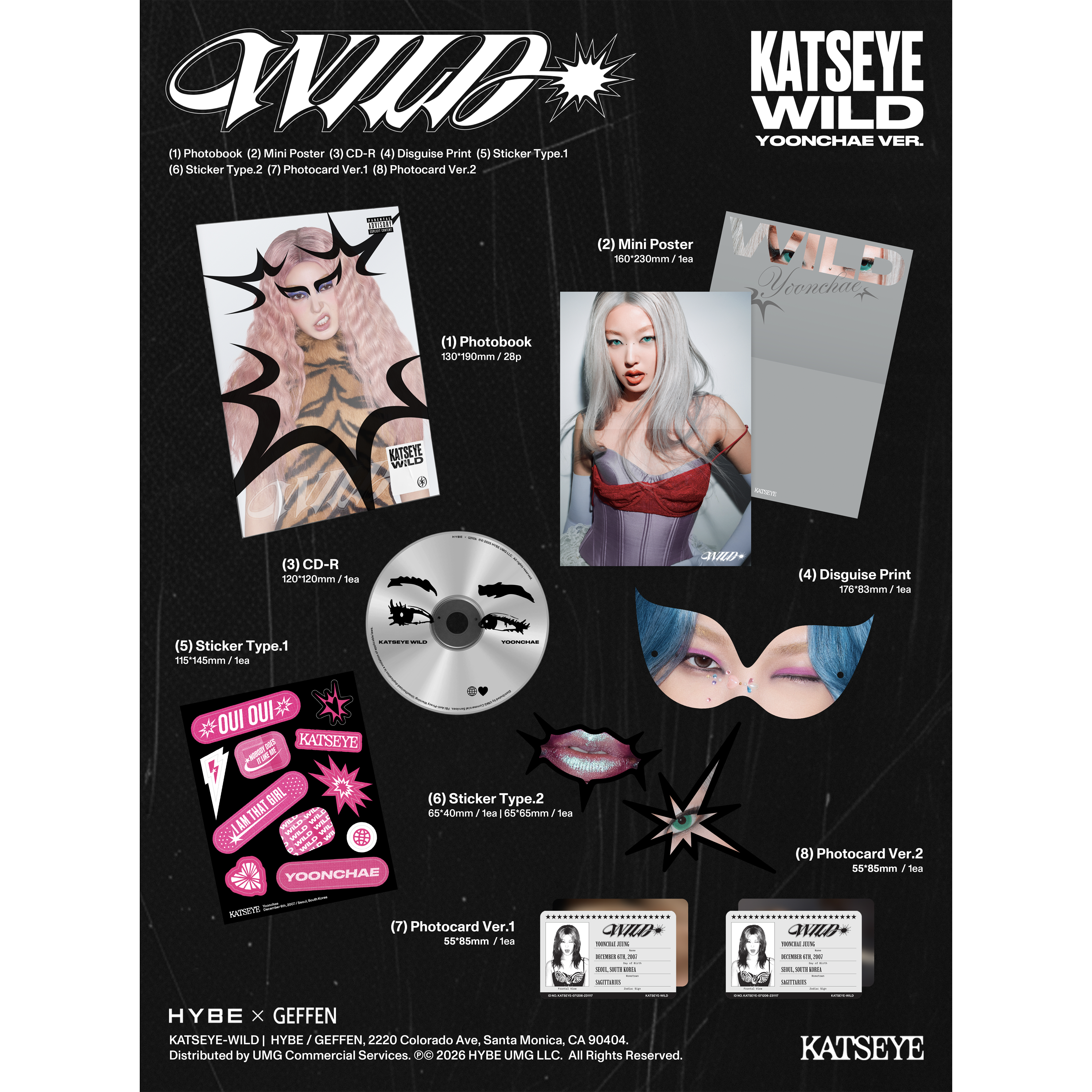 WILD (Yoonchae ver.) CD